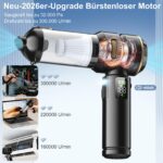 Aurvite Handstaubsauger Akku 4-in-1 mit 32000 Pa – Kabelloses Multifunktionstool für Auto & Büro – Bild 4