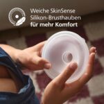 Philips AVENT Freihändige Doppel-Auffangbecher – Ultraleicht & transparent für elektrische Milchpumpen – Bild 4