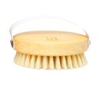 ruhi® Körperbürste Ø 10 cm – Trockenbürste aus Wildschweinborsten für Lymphdrainage & Cellulite – Bild 9