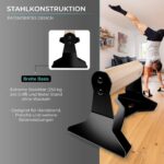 PULLUP & DIP Liegestützgriffe mit Buchenholz – Ergonomische Push-Up Bars für Krafttraining – Bild 4