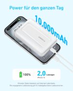 Anker Zolo 10.000mAh magnetische Powerbank – 30W Schnellladen kabellos & per USB-C – Bild 3