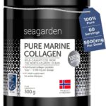 SEAGARDEN Marine Collagen Pulver 300g – Typ 1 Fischkollagen aus Wildkabeljau für Haut & Gelenke