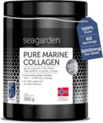 SEAGARDEN Marine Collagen Pulver 300g – Typ 1 Fischkollagen aus Wildkabeljau für Haut & Gelenke