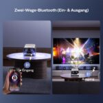 Aurzen Boom Mini 4-in-1 Smart Beamer – 500 ANSI Lumen, Google TV & 4K für Heimkino – Bild 10
