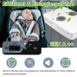 UISEBRT 48L Thermo-Elektrische Kühlbox mit Rollen – 12V/220V für Auto, Boot & Camping – Bild 9