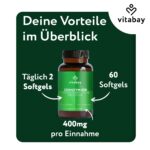 Vitabay Coenzym Q10 Ubiquinol 200 mg – 60 Kapseln hochdosiert – Bild 5