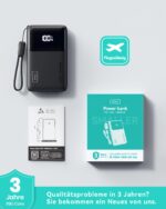 INIU 10000mAh Powerbank mit 45W Schnellladen – Kompakte Externe Batterie für Smartphones – Bild 8