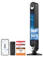 DREO Smart Turmventilator 20dB – Leiser DC Motor mit Sprachsteuerung & App-Kontrolle