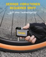 Fanttik X10 Ace Mini Akku Fahrradpumpe – Elektrische Luftpumpe mit Manometer für Rennrad & E-Bike – Bild 3