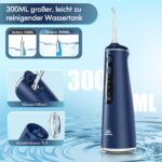 DADA-TECH Kabellose Munddusche mit 4 Modi & 7 Düsen – Professionelle Zahnzwischenraumreinigung – Bild 4