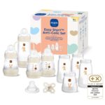 MAM Easy Start Anti-Colic Set – 6 Babyflaschen mit SkinSoft Sauger für Neugeborene ab 0+