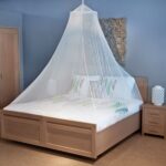 Moskitonetz 10,5 x 2,3 m mit Klebehaken – Vollständig geschlossener Mückenschutz für Reisen & Zuhause – Bild 4
