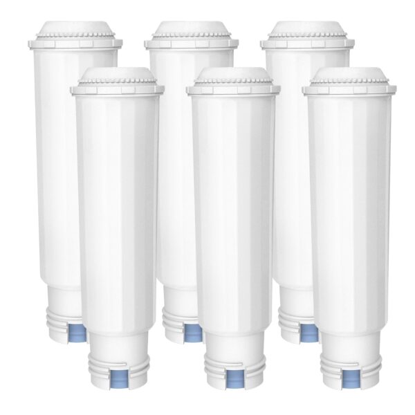 AQUA CREST Wasserfilter 6er-Pack für Krups F088, Melitta & Nivona – TÜV SÜD zertifiziert