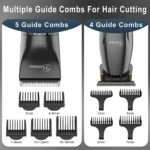 Hatteker Profi Haarschneidemaschine Set mit T-Blade Trimmer – IPX7 Wasserdicht für Herren – Bild 3