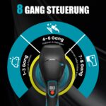 RAYLEEY Akku-Poliermaschine für Makita 18V – 8-stufige Exzenterpolierer für Autodetailing – Bild 3