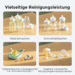 Momcozy KleanPal Pro Babyflaschenreiniger – 4er Kapazität, 19-Min Schnellzyklus, H13 HEPA-Sterilisator – Bild 3