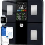 GE Körperfettwaage Digital – 14 Körpermasse mit Bluetooth & App für präzises Fitness-Tracking