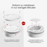 X-Sense Rauchmelder 5er Set – 10 Jahre Batterie, EN14604 zertifiziert – Bild 4