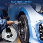 KAOLALI TPMS Reifendruckkontrollsystem mit 4 Sensoren – Solar & USB-Ladefunktion für SUV, Van, LKW – Bild 8