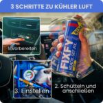 FIXFY 5in1 Kältemittelersatz R134a – Klimaanlage selbst befüllen mit Schlauch & Manometer – Bild 3