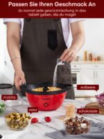 FOHERE Popcornmaschine 3.5L – Elektrischer Popcorn Maker mit Antihaftbeschichtung für Zuhause – Bild 2