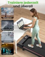 HomeFitnessCode Laufband mit Steigung – Kompaktes Walking Pad 1–8 km/h für Zuhause – Bild 7