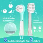 Seago Elektrische Kinderzahnbürste ab 3 Jahren mit LED-Licht & Smart Timer – SG2139 – Bild 2