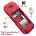 Ufferson Seniorenhandy GSM Dual SIM mit grossen Tasten – 1800 mAh Akku & SOS-Taste – Bild 9