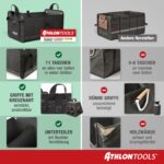 ATHLON TOOLS Premium Kofferraumtasche 60L – XXL Organizer mit Deckel & Antirutsch – Bild 3
