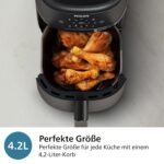 Philips Airfryer 2000 Series 4,2L – Heissluftfritteuse mit RapidAir Technologie & Touchscreen – Bild 8