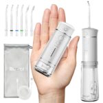 Bezvoi Kabellose Reise-Munddusche mit 5 Modi – Tragbarer Oral Irrigator für unterwegs