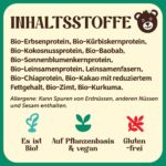 boho Bio Veganes Proteinpulver 1kg – Ungesüsst & Aromafrei für Fitness & Ernährung – Bild 2