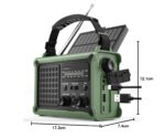 ROCAM Notfallradio mit Handkurbel & Solarpanel – 12000mAh Batterie für Camping & Notfälle – Bild 9