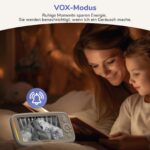 jeeber Babyphone mit 2 Kameras – 2K WLAN Videofon mit 360° Schwenk & HDR-Nachtsicht – Bild 6
