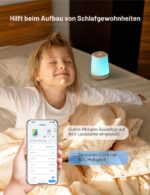Momcozy White Noise Machine – Tragbarer Soundmaschine mit 34 Geräuschen & 7-Farben Nachtlicht – Bild 8