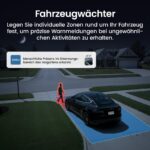 aosu 4K 8MP Solar-Überwachungskamera mit 360° PTZ & Farb-Nachtsicht – WLAN Aussenkamera ohne Abo – Bild 7