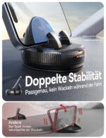 JOYROOM Handyhalterung Auto Armaturenbrett mit Gel & Saugnapf – Universal bis 19 mm – Bild 2