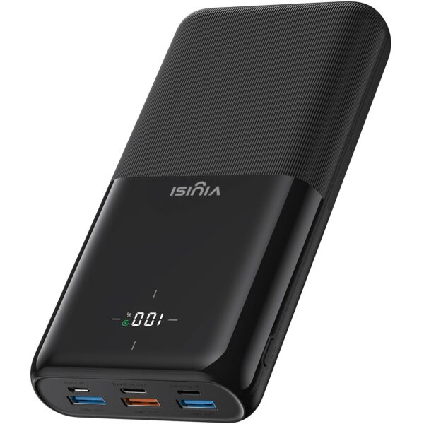 VIYISI Power Bank 30000mAh mit 22.5W USB-C – Schnellladefunktion für iPhone & Samsung