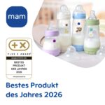 MAM Easy Start Anti-Colic Set – Babyflasche mit Schnuller & Flaschenkorb für Neugeborene – Bild 8