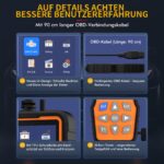 SETAWEEH OBD2 Diagnosegerät – Fehlerauslesegerät mit Batterietester für alle Fahrzeuge ab 2008 – Bild 3