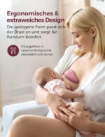Momcozy A1Pro Stillmassagegerät – Wärme & Vibration für effizientes Abpumpen – Bild 8