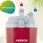 Arebos 20L Elektrische Kühlbox – Kühlen & Warmhalten für Auto & Steckdose – Bild 4