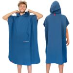 AUTDOOR Mikrofaser Badeponcho Damen & Herren – Schnelltrocknend aus 100% recycelten Flaschen