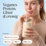 VETAIN Veganes Proteinpulver Vanille 540g – 21g Protein pro Portion mit 4 Proteinquellen – Bild 3