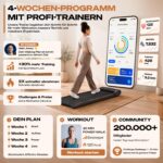 Sportstech WalkMate Walking Pad – Klappbares Laufband mit Steigung für Home Office bis 120 kg – Bild 10