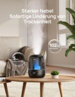 DREO Kaltnebel-Luftbefeuchter 3L – 30h Laufzeit mit Ultraschall für Schlafzimmer – Bild 6