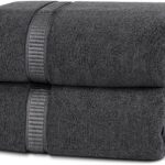 Utopia Towels 2er Badetücher 90x180 cm – Premium Baumwolle mit Aufhänger