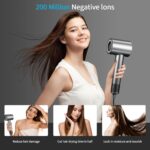 BAMCOO Ionen-Haartrockner 1500W mit HD-Display – Professionelles Föhnen in 5x schneller – Bild 3
