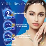 Wewell Wimpernserum ohne Hormone mit Ginseng – Natürliche Lash-Pflege vegan – Bild 2