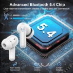 Nerunsa Bluetooth 5.4 In-Ear Kopfhörer – 50h Spielzeit mit ENC & IP7 Wasserschutz – Bild 2